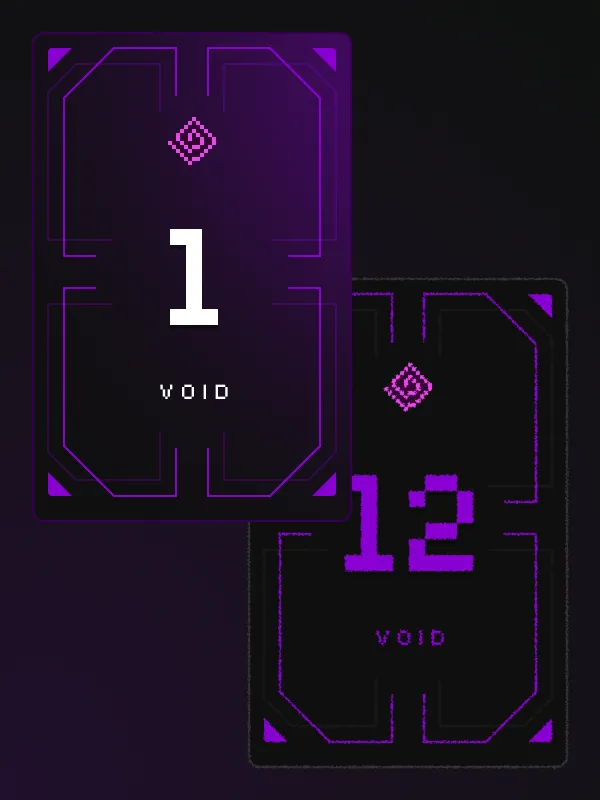 Void card front